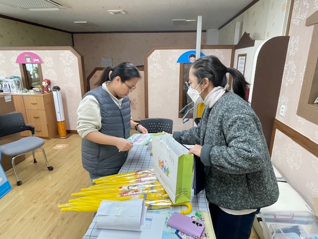 영천시 우수안심학교 & 선도안심학교 물품지원