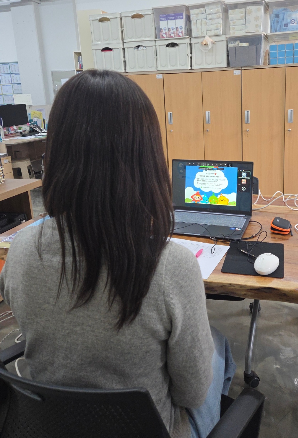 유치원, 어린이집 비대면교육(1차:알레르기비염)