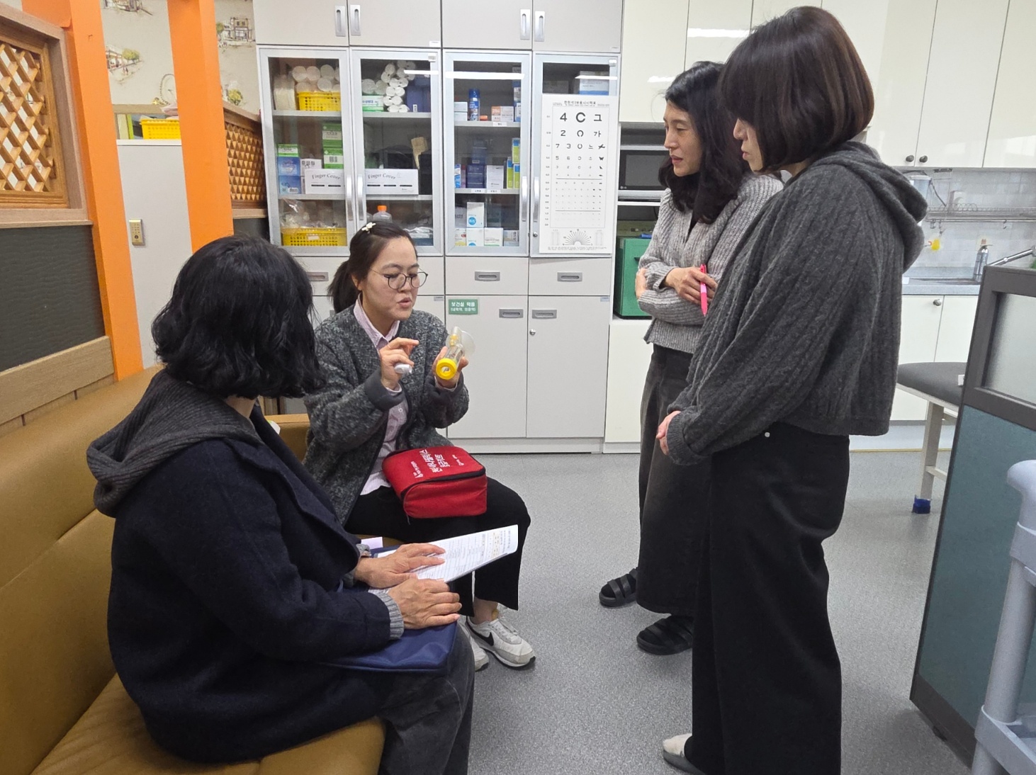 포항시 남구 제철 지곡초 신규안심학교 물품지원 및 응급대처법 교육