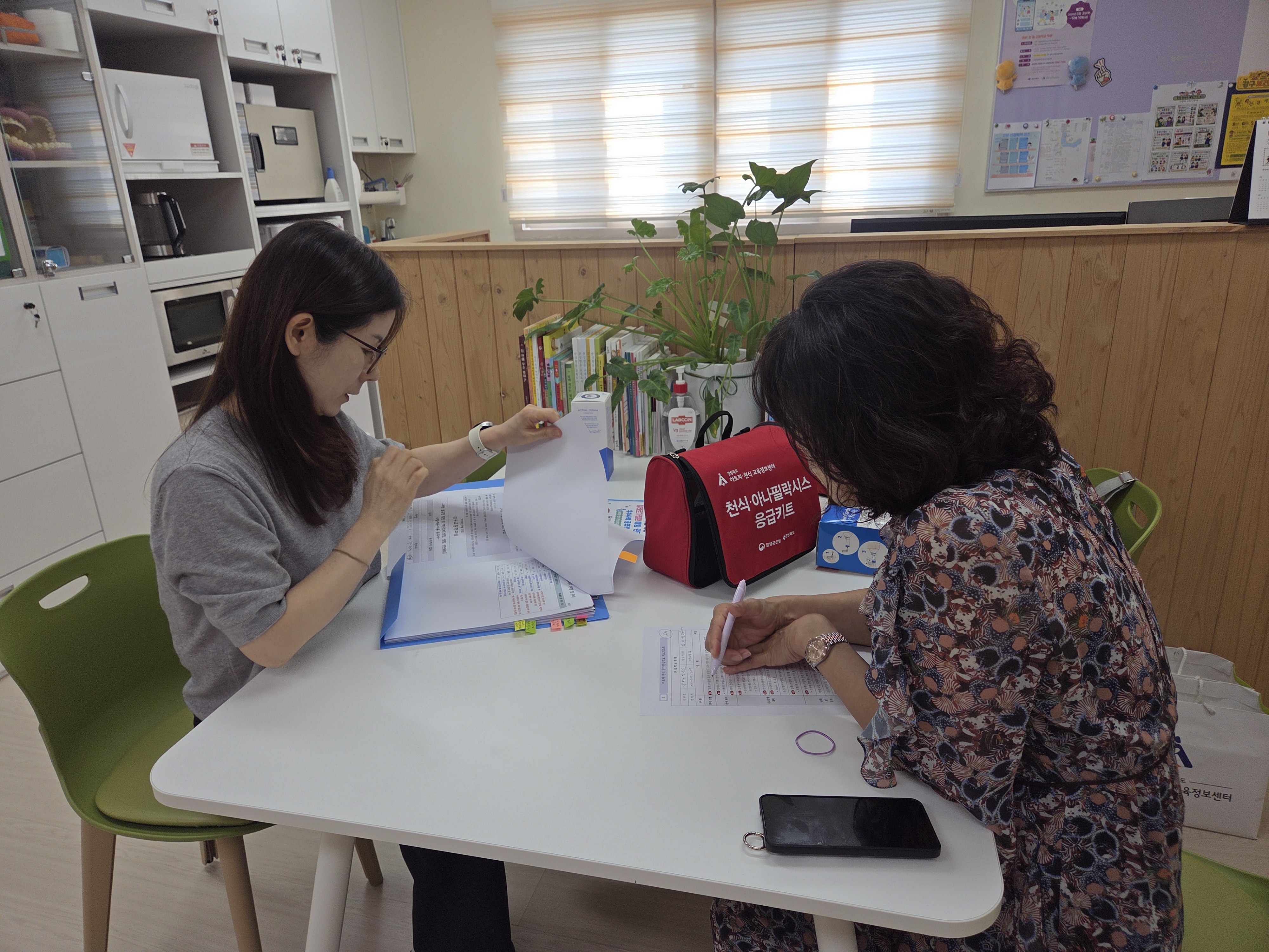 영덕군 영덕고, 강구초 우수안심학교 점검